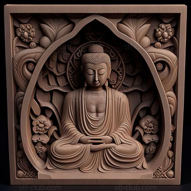 3D модель Будда (STL)